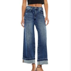 NWT. Kancan Sally Wide Leg Jeans Sz.11